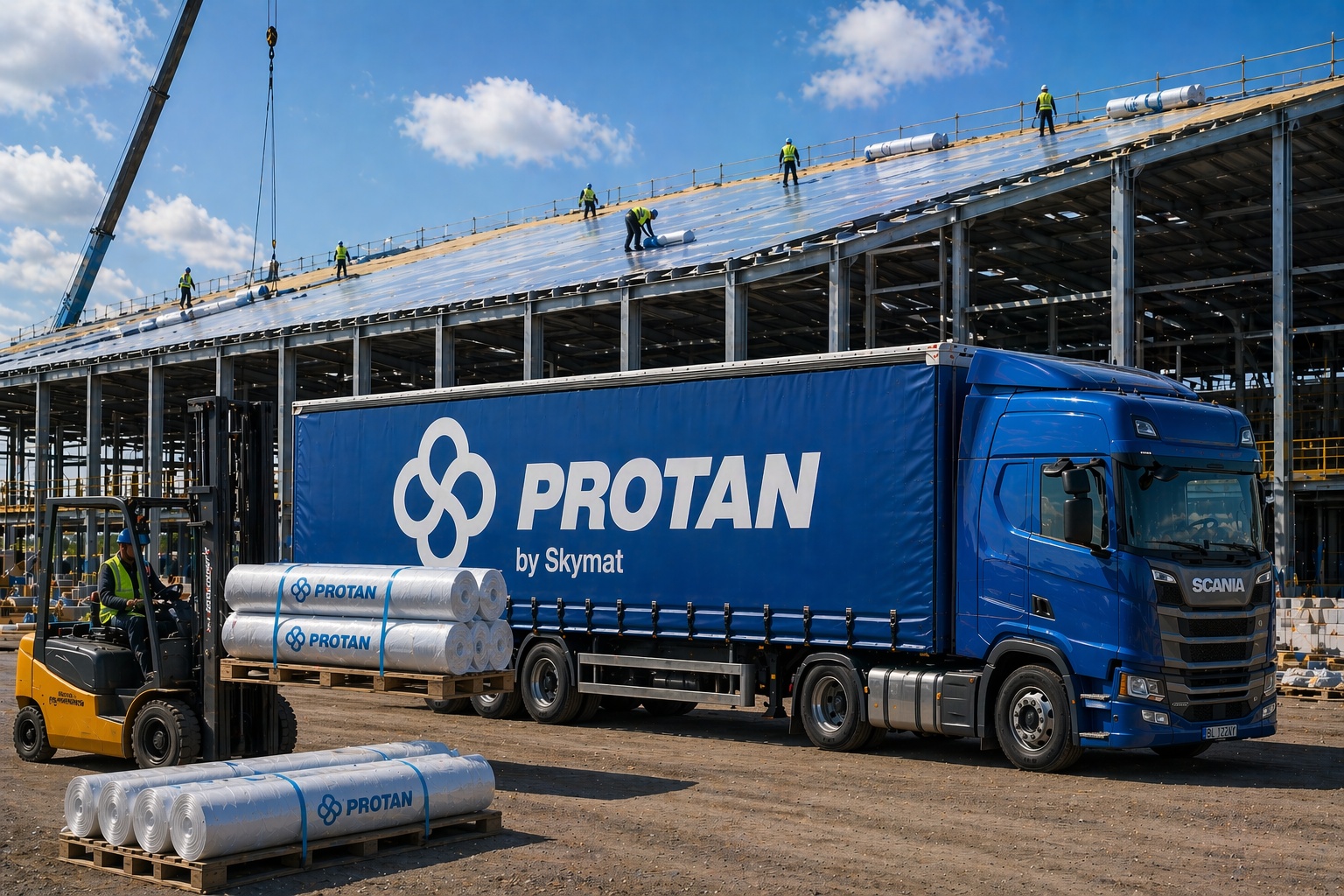 Distribúcia hydroizolačných systémov PROTAN
